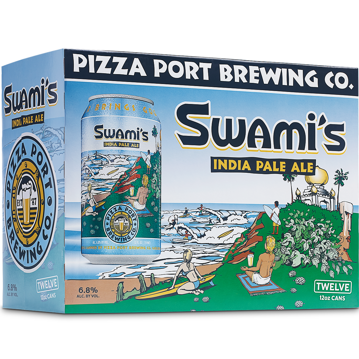 Grog: Swami S 12oz 12 Pack | Pizza Port